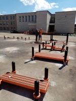 Установка спортивного оборудования