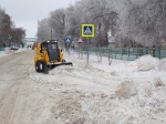 Расчистка улиц от снега