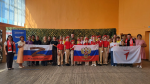 Патриотические мероприятия с участием школьников.