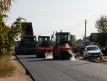 Ремонт дороги по улице Красноармейская в р.п.Духовницкое.