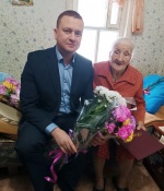 100-летний юбилей жительницы рабочего посёлка Духовницкое