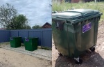Саратовский регоператор расставляет новые контейнеры для ТКО в Пугачевском и Ершовском районах