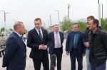 В ходе рабочей поездки в Аркадакский район губернатор Роман Бусаргин посетил строительную площадку сквера «Юность».