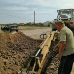 Ремонт водопровода в с.Левенка Духовницкого района