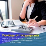Субъекты малого и среднего бизнеса и СОНКО, занятые в пострадавших от COVID-19 отраслях, получат помощь от государства