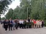Торжественный митинг.