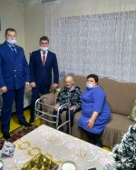 Поздравление участника Великой Отечественной войны