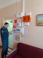 Учебная пожарная эвакуация