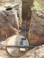 Завершились работы по замене уличного водопровода по улице Колхозной в с.Теликовка, проводимых в рамках проекта основанных на местных инициативах.