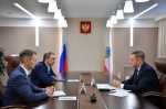 Губернатору представлен новый управляющий Саратовским отделением «Сбербанка»