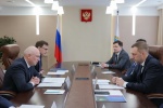 Губернатор Роман Бусаргин провел рабочую встречу с генеральным директором холдинга «Высокоточные Комплексы» Олегом Рязанцевым. 