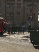 Контейнеры для ТКО пали от «пандемии коронавируса»