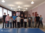 Турнир по настольному теннису.  Турнир по настольному теннису.