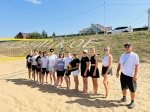 Турнир по  пляжному волейболу среди женских команд. 
