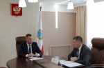 Губернатор Роман Бусаргин провел встречу с главой Советского района Сергеем Пименовым. 
