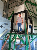 Визит главы района Сергея Вербина в КФК Перелыгина А.А. в с. Горяйновка.