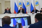 Губернатор Роман Бусаргин провел постоянно действующее совещание с зампредами и министрами, а также главами районов области. 