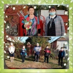 Поздравление ветеранов педагогического труда с Днём учителя.