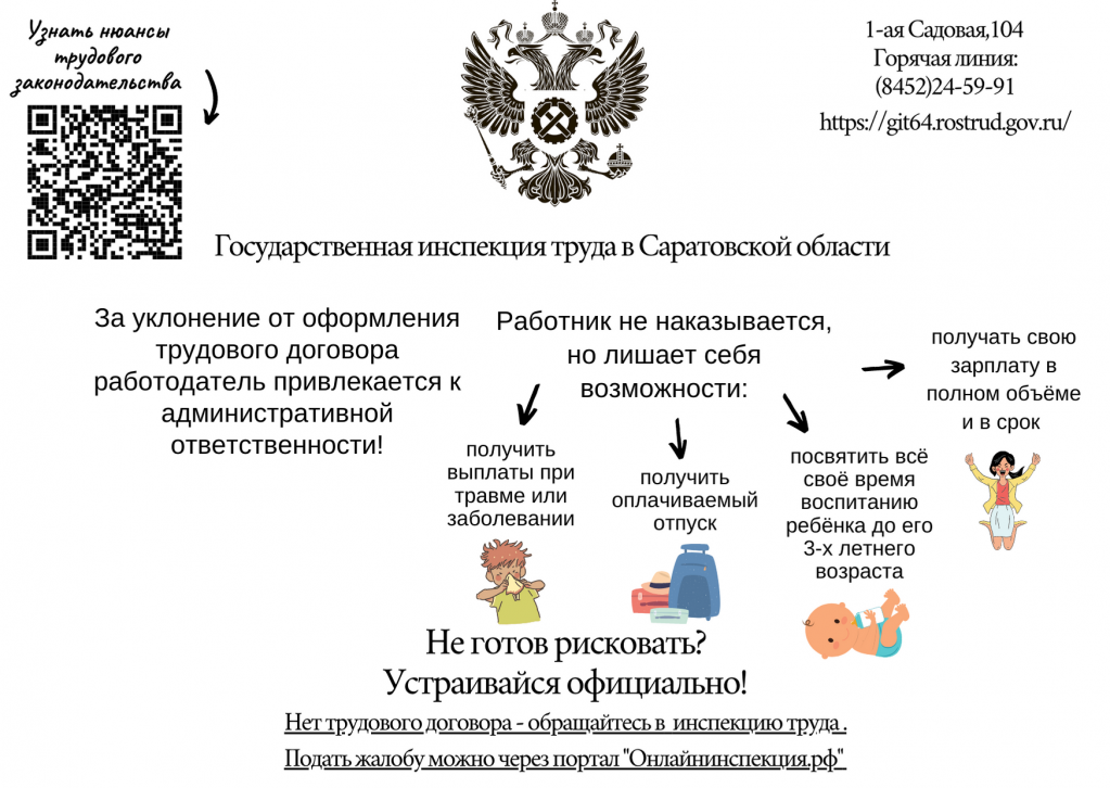За уклонение от оформления трудового договора работодатель наказывается штрафом! (4).png